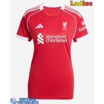 Liverpool Ryan Gravenberch #38 Replica Home Shirt Ladies 2025-26 Short Sleeve